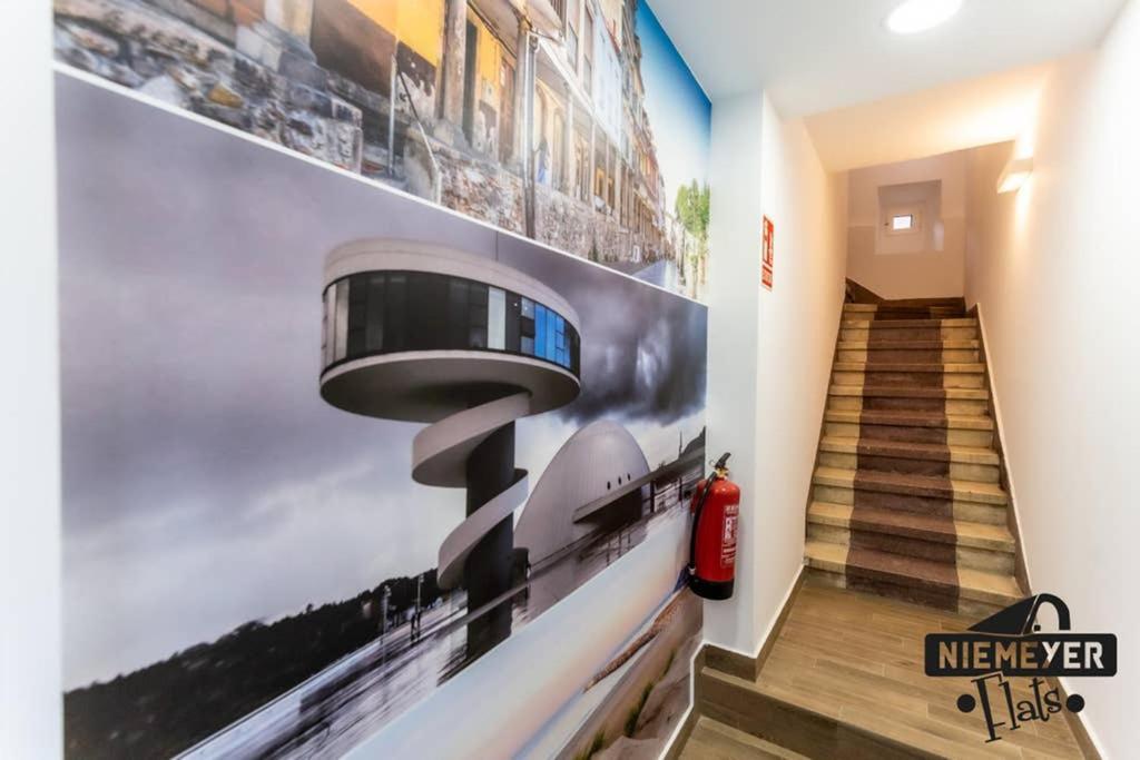 Апартаменти Niemeyer Flats 2º Piso Vut-1985-As Авілес Екстер'єр фото